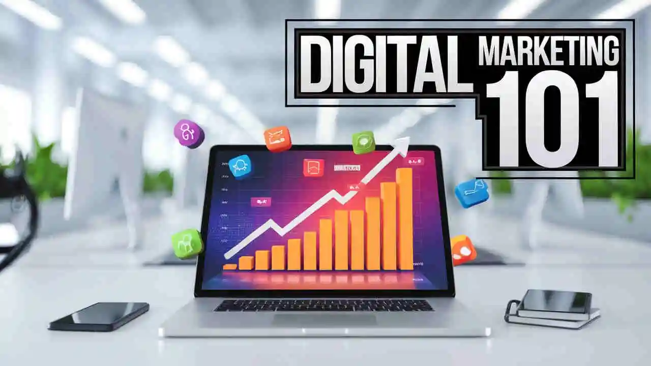 Digital Marketing 101 - A Beginner’s Guide to Growing Online